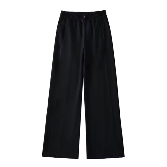 Verve The Label Aqwa Women’s Wide Leg Loose Stretch Sweat Pants Trousers